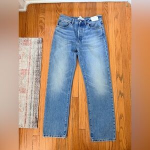 Madewell Light Blue Women's Straight-Leg Jeans
